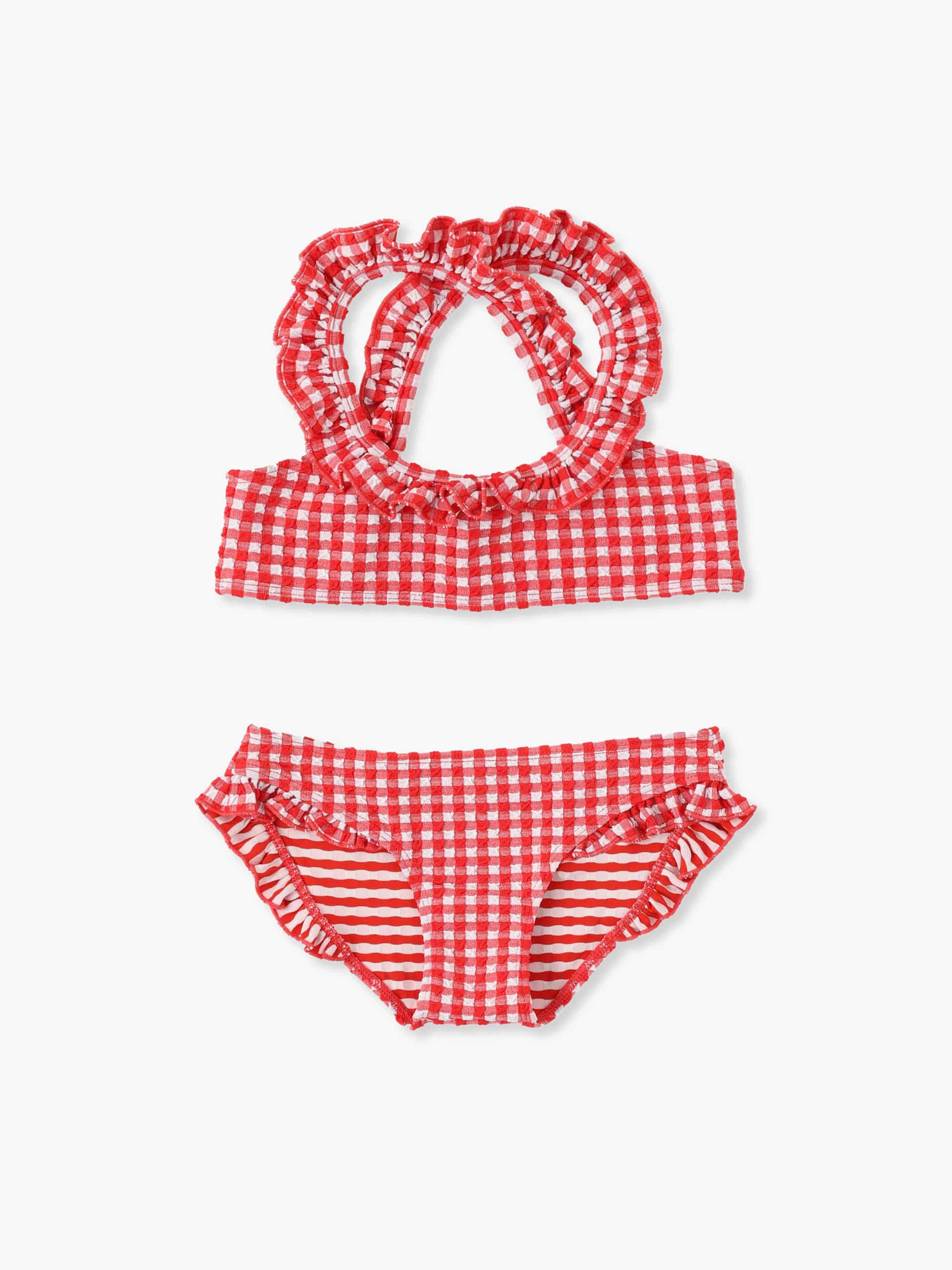 Checkered Swim Bikini Top＆Shorts Set｜Canopea(キャノピア)｜Ron Herman