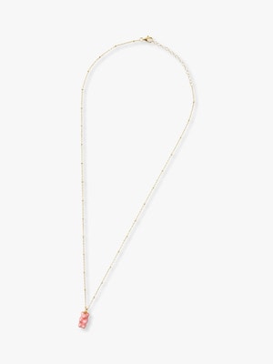 Gummy Bear Mini Pendant Necklace 詳細画像 pink