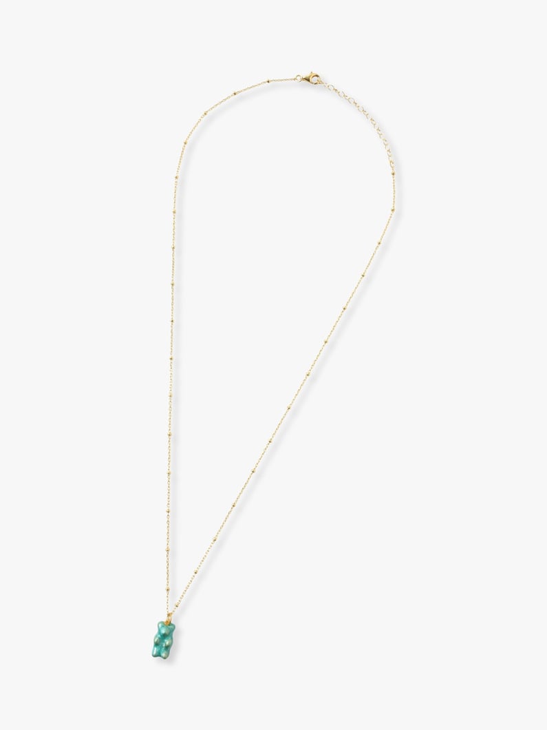 Gummy Bear Mini Pendant Necklace 詳細画像 light blue