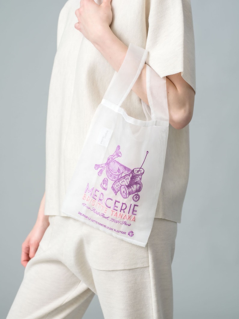 Organdy Tote Bag (Mercerie) 詳細画像 purple 1