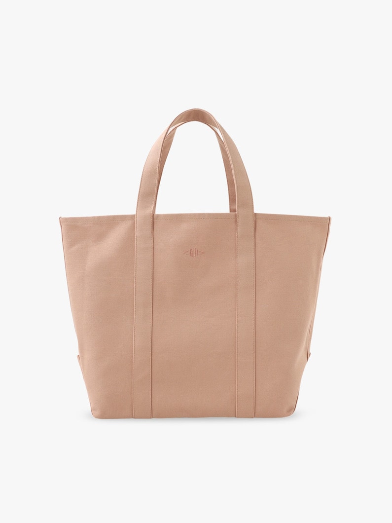 Color Canvas Logo Tote Bag (light blue /dark pink / M)｜Ron Herman 