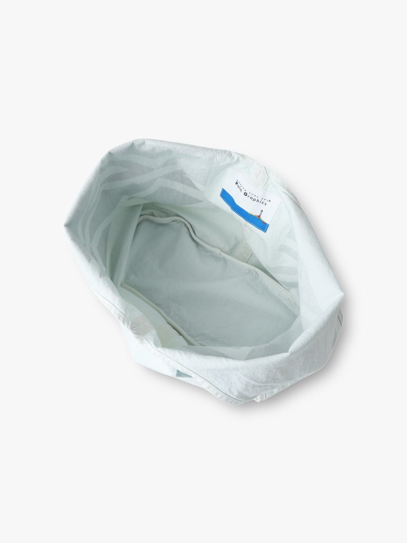 Shoulder Tote Bag (Mountain) 詳細画像 gray 3