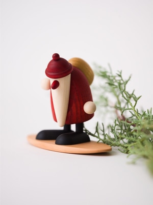 Santa Claus Wood Figure (surfing) 詳細画像 other