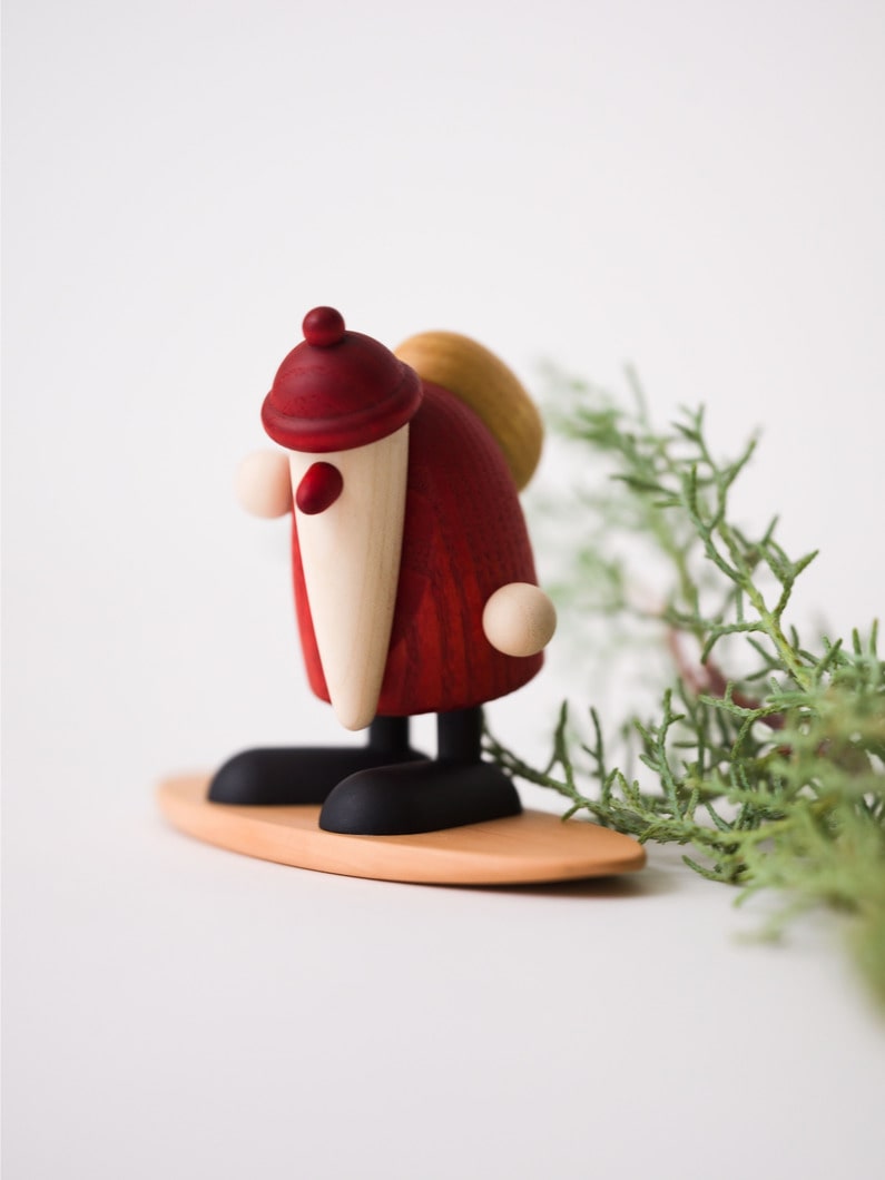 Santa Claus Wood Figure (surfing) 詳細画像 other 1