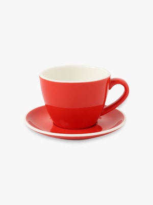 Cup＆Saucer (8oz) 詳細画像 red