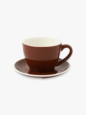 Cup＆Saucer (8oz) 詳細画像 brown