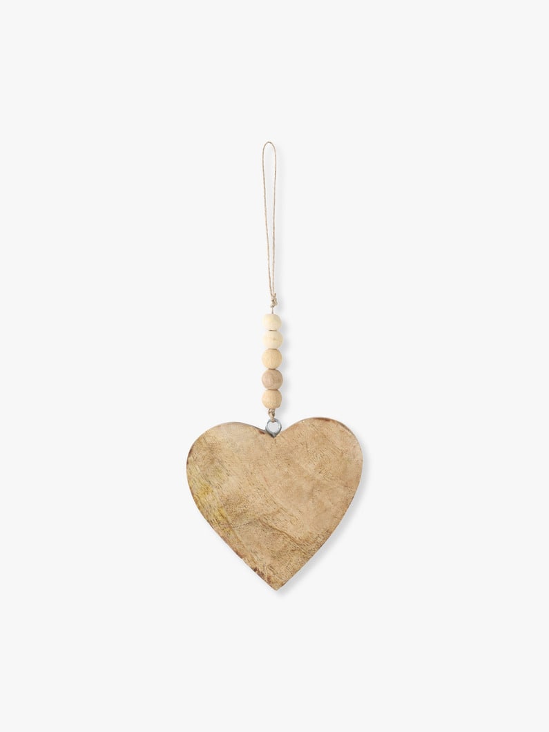 Handmade Wooden Ornament (Heart) | オーナメント 詳細画像 other 1