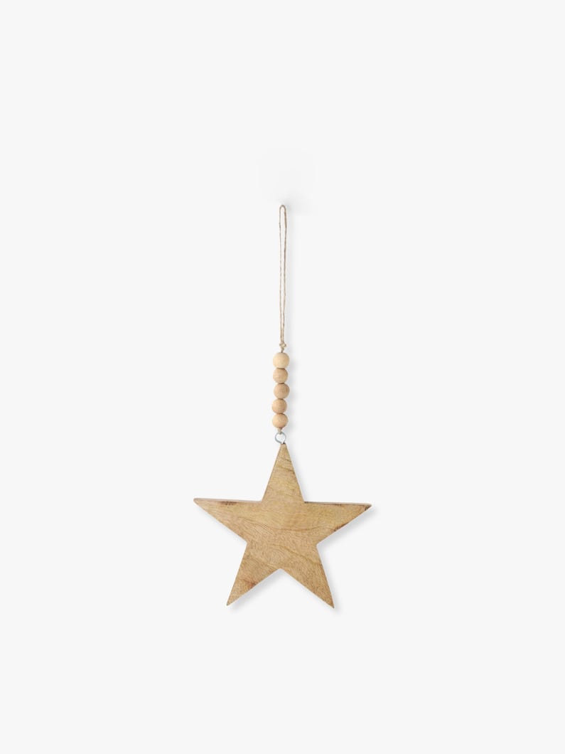 Handmade Wooden Ornament (Star) | オーナメント 詳細画像 other 1