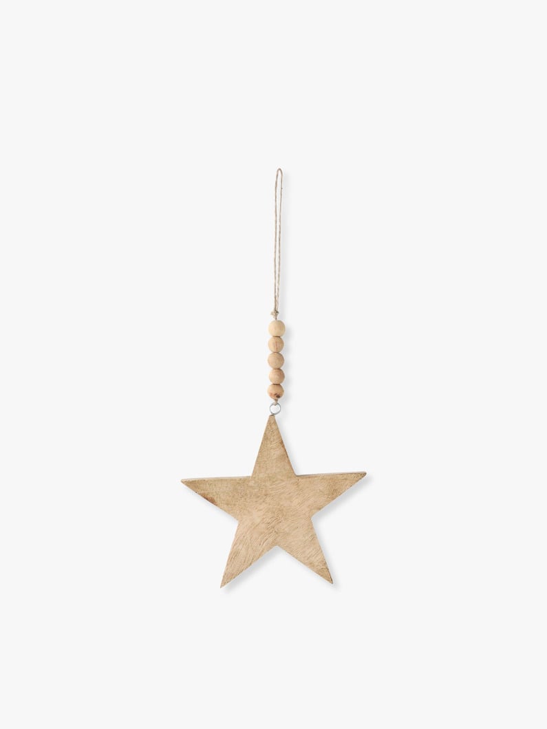 Handmade Wooden Ornament (Star) | オーナメント 詳細画像 other 2