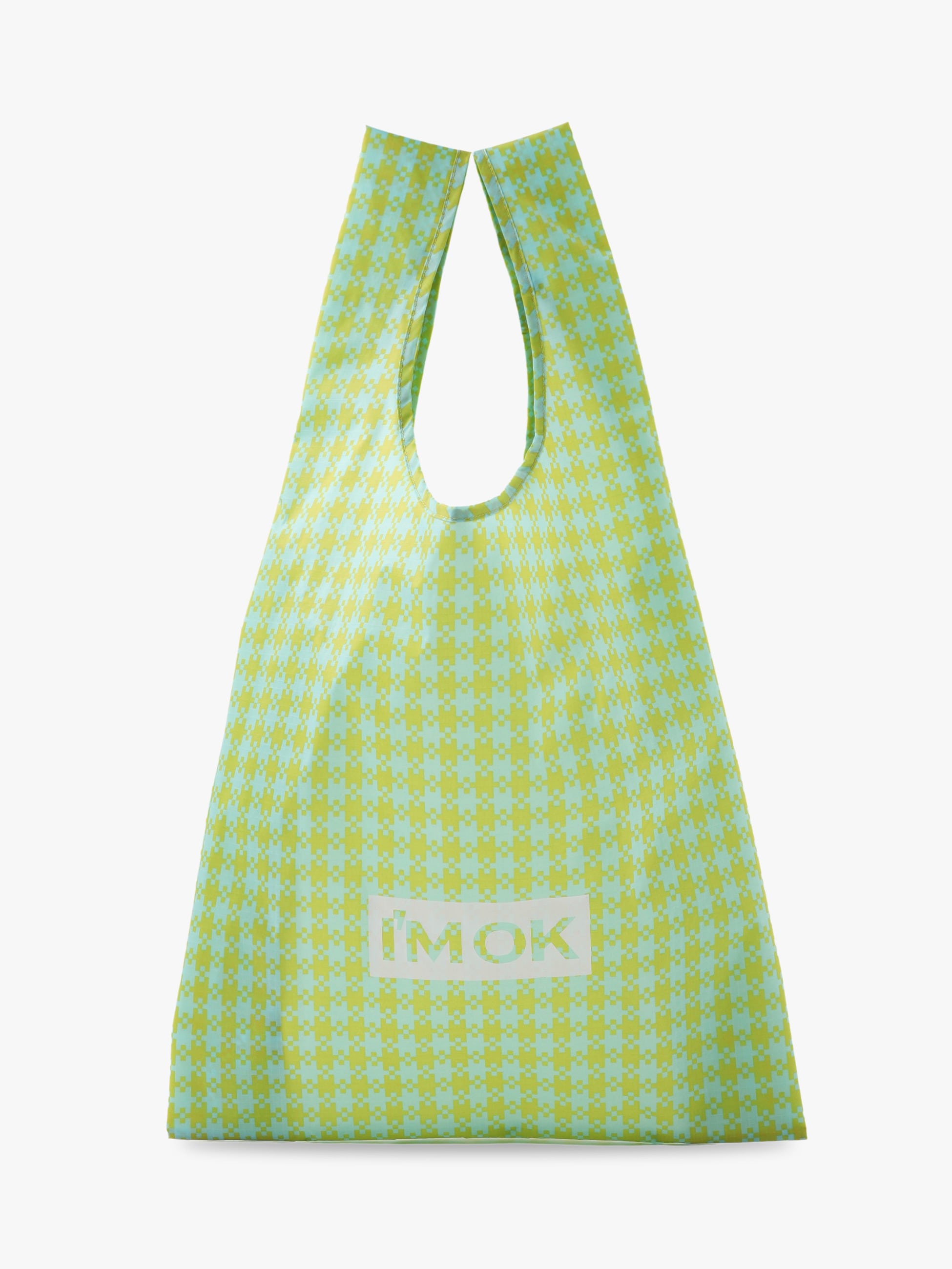 Standard Baggu (Mint Green Gingham Checked) 詳細画像 other 1