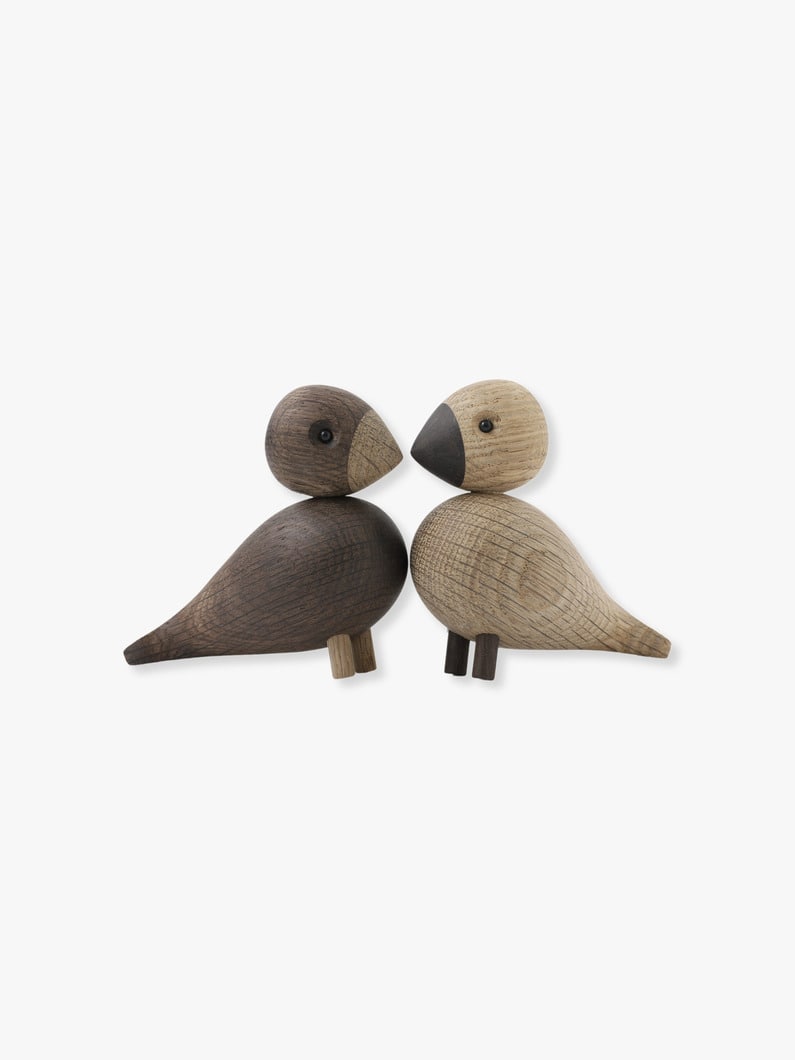 Wooden Pair Love Birds 詳細画像 other 1