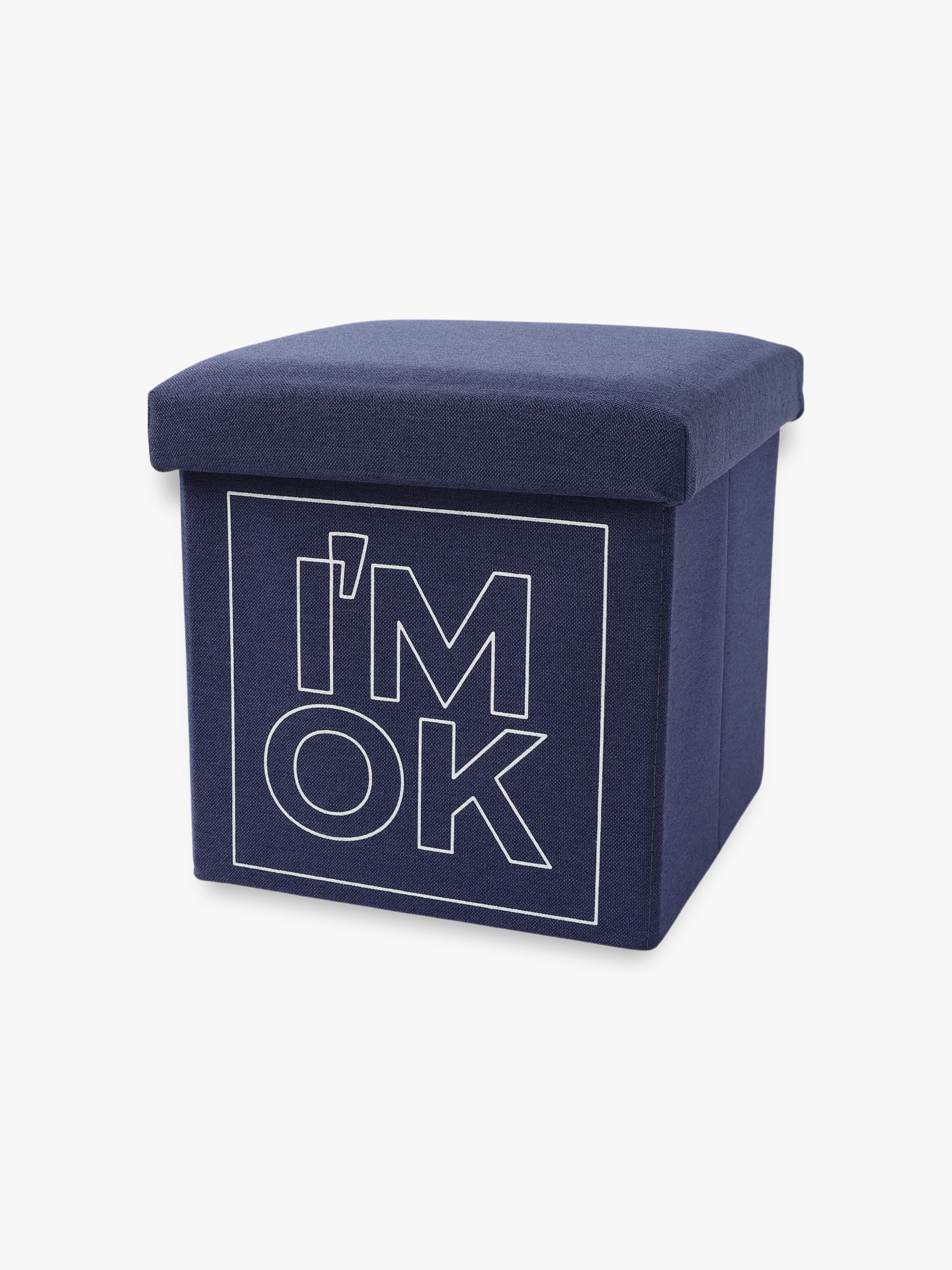 Folding Storage Stool Box｜I'M OK(アイムオーケー)｜Ron Herman