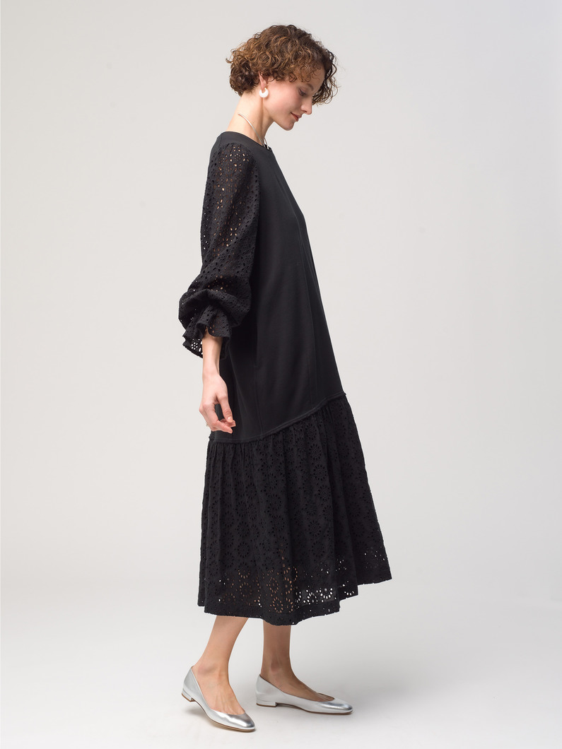 Combination Lace Dress 詳細画像 black 2