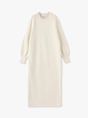 Cotton Nylon Knit Dress 詳細画像 ivory
