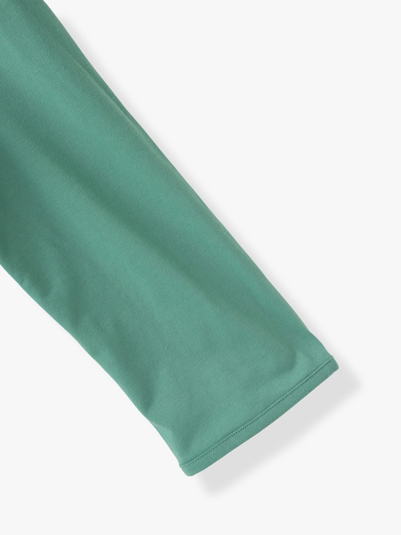 Wrinkle Pleats Long Sleeve Dress 詳細画像 green 7