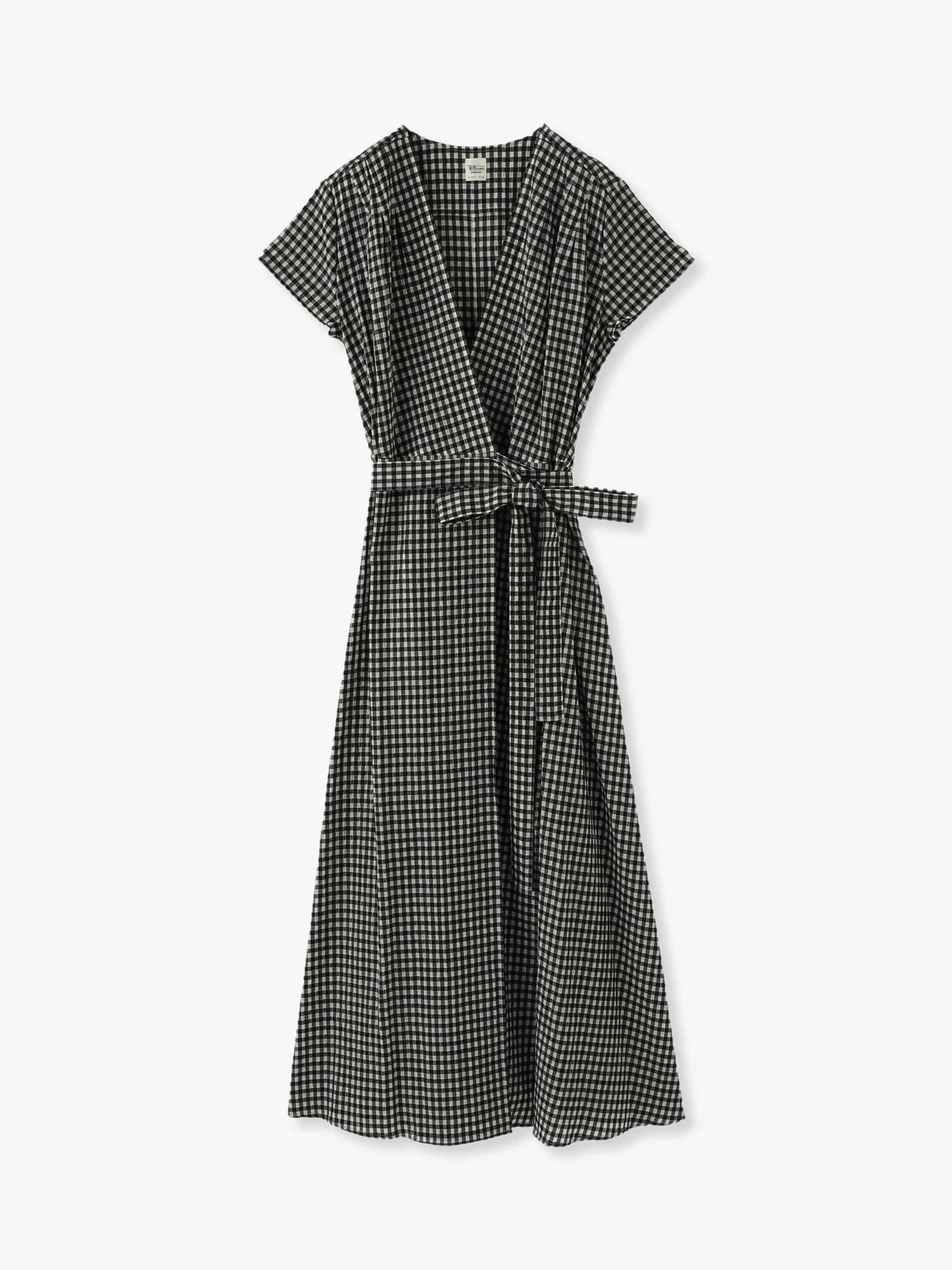 完売ロンハーマン❤️Checkered Seersucker Lap Dress-