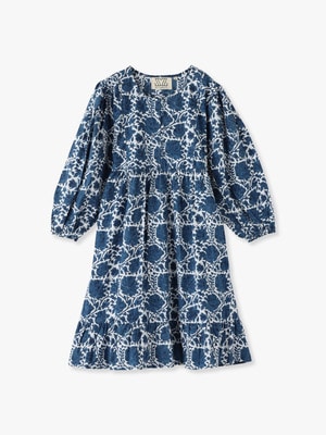 Kitty Padra Print Dress｜SZ Blockprints(エスゼット ブロック