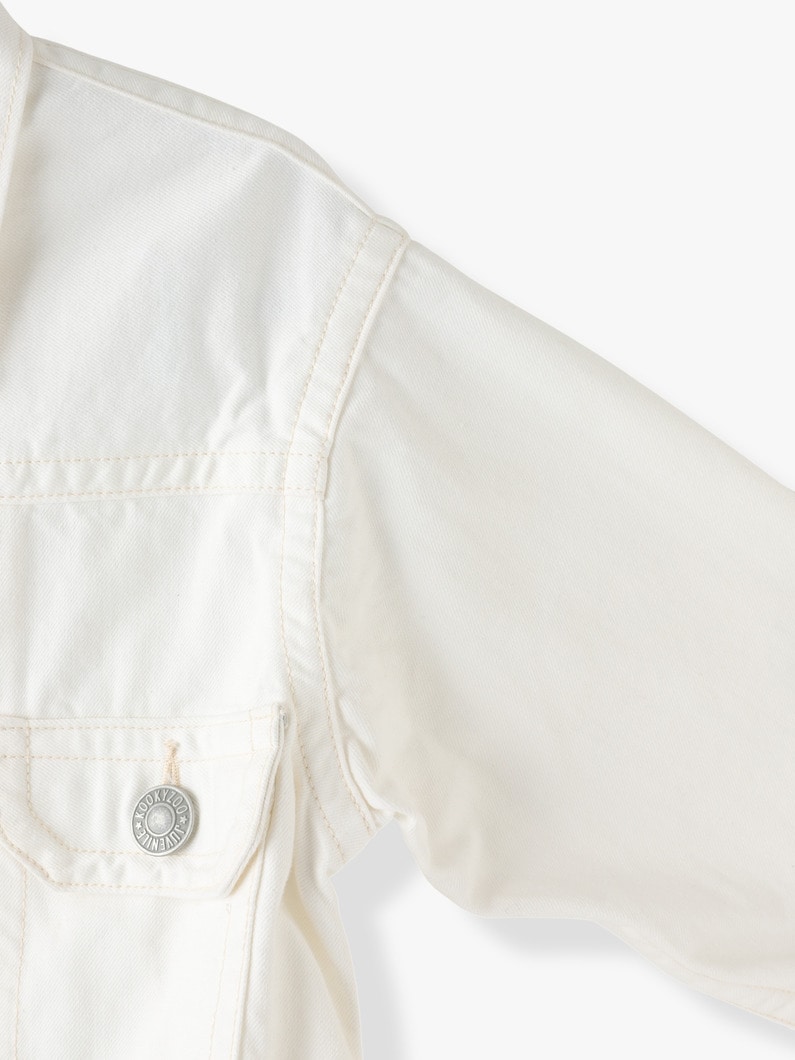 Juvenile Denim Jacket (white) 詳細画像 white 6