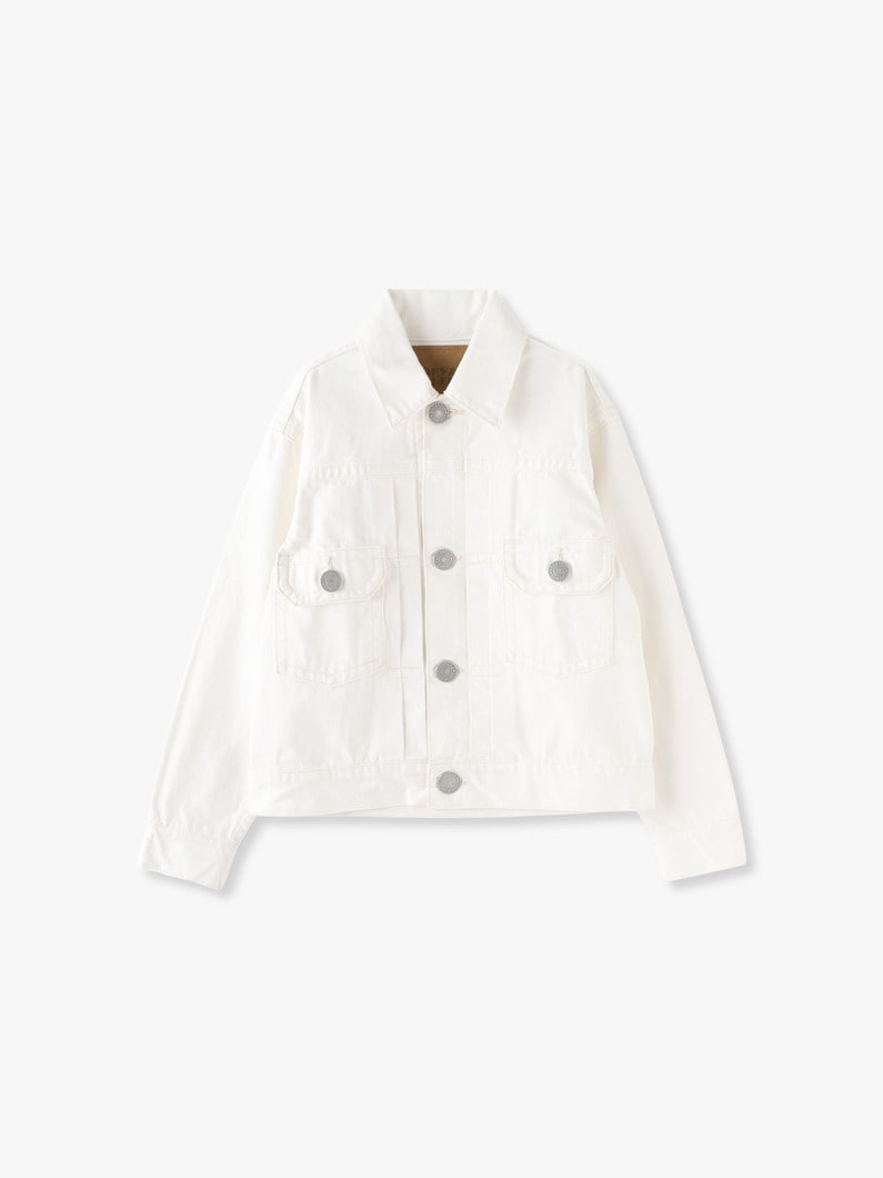 Juvenile Denim Jacket (white) 詳細画像 white 3