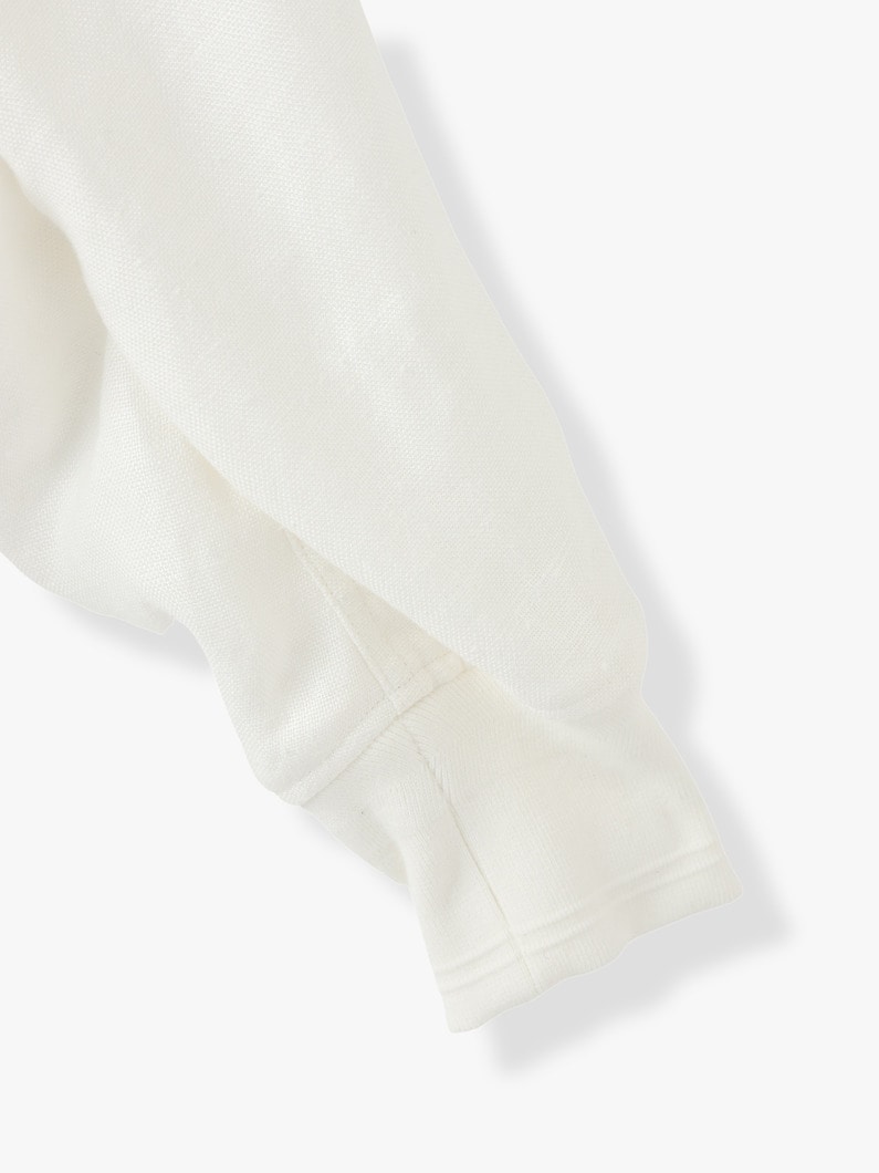 Linen Flight Jacket (white) 詳細画像 white 8