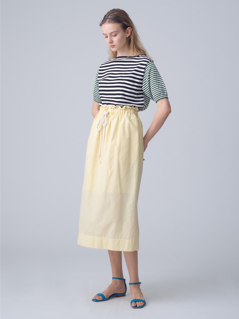 Garment Dyed Skirt 詳細画像 yellow 2