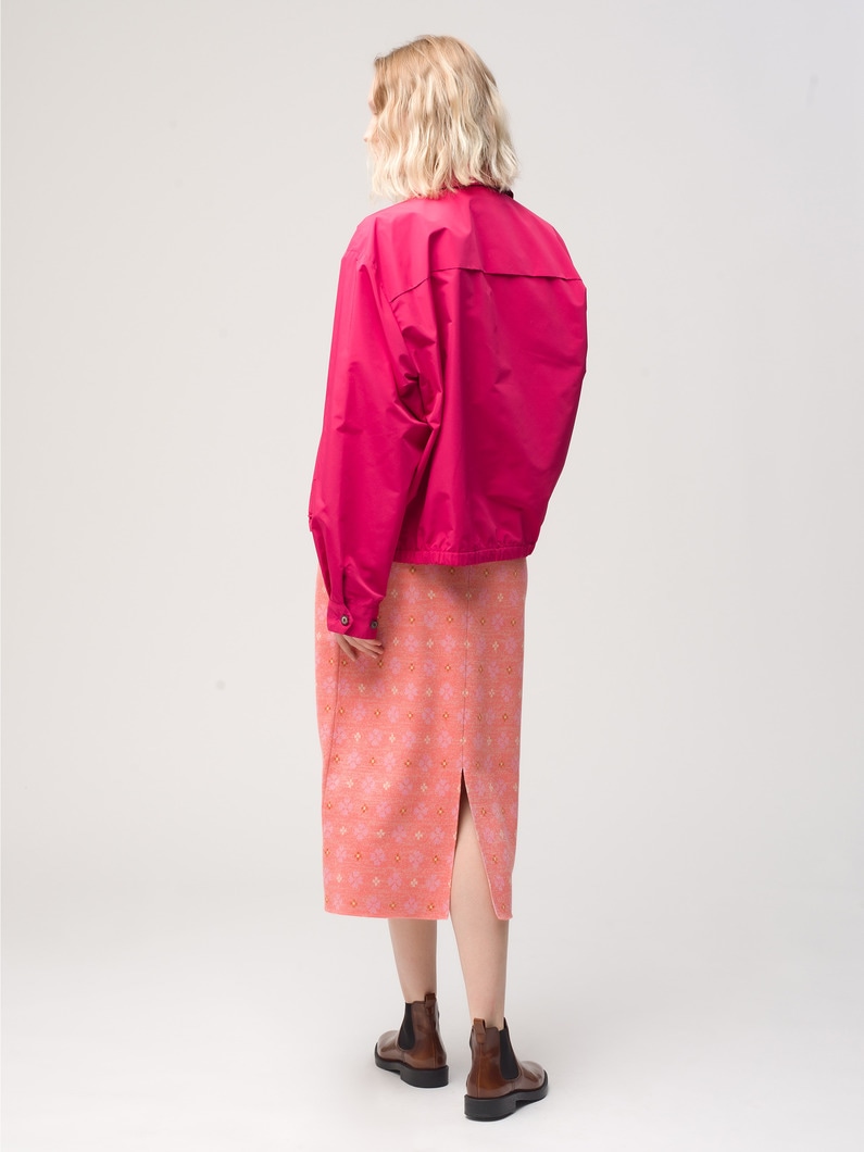 Flower Jacquard Knit Skirt 詳細画像 pink 2
