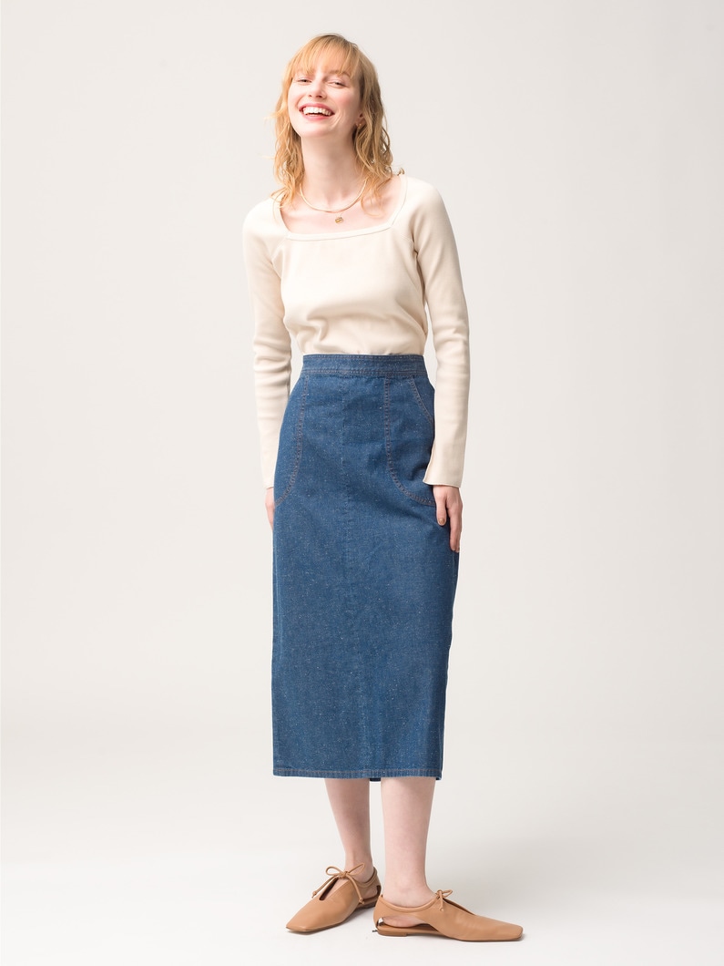 70s Tight Skirt 詳細画像 blue 1