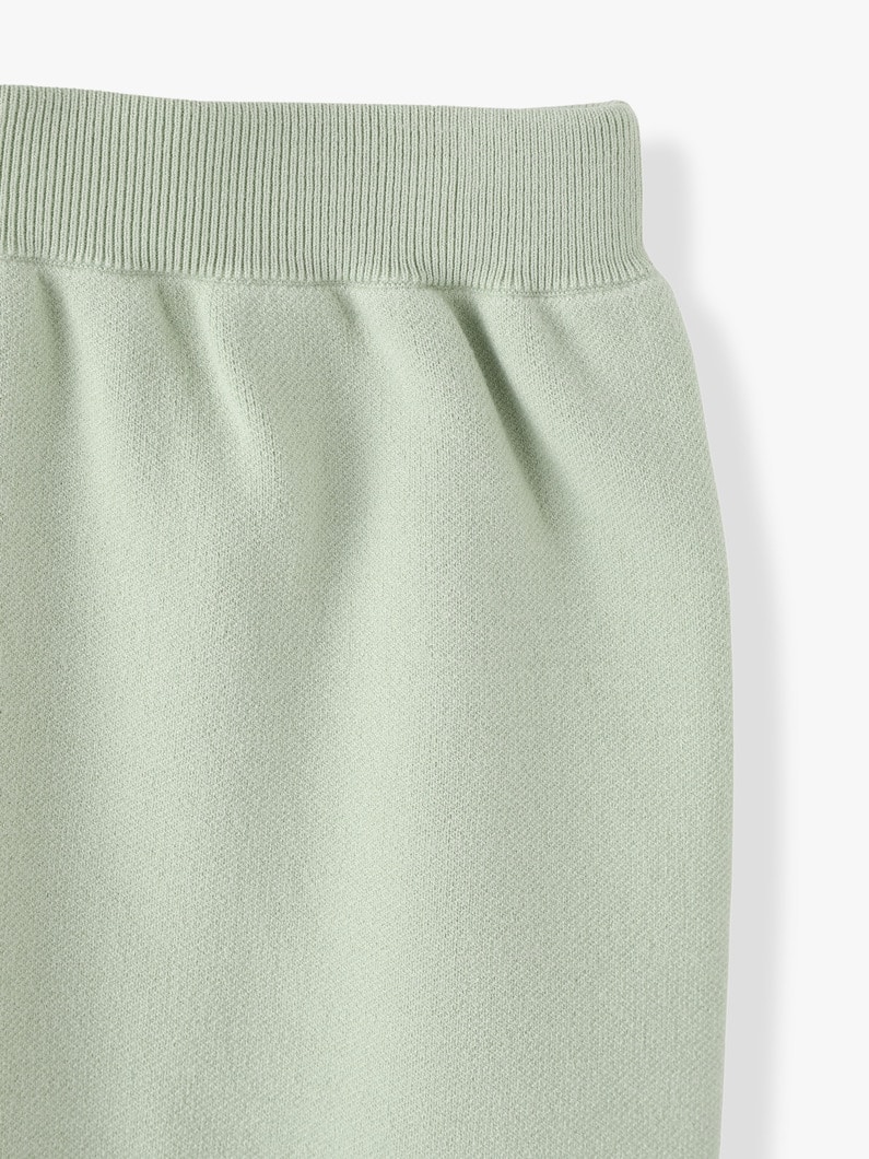 Double Jacquard Smooth Knit Skirt 詳細画像 light green 6