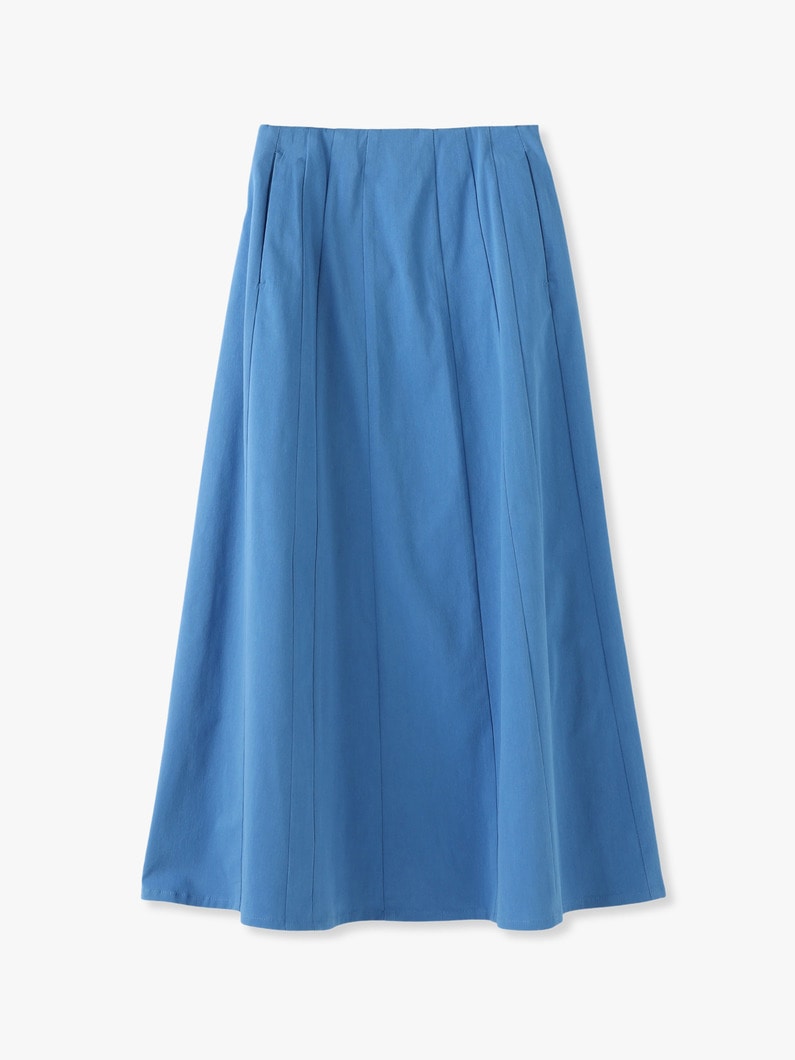 Dobby Flare Skirt 詳細画像 blue 4