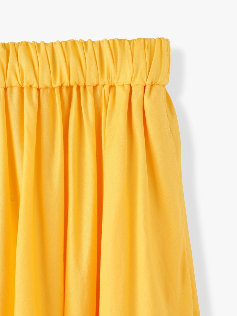 Micro Cotton Satin Skirt (pink/orange/purple) 詳細画像 orange 5
