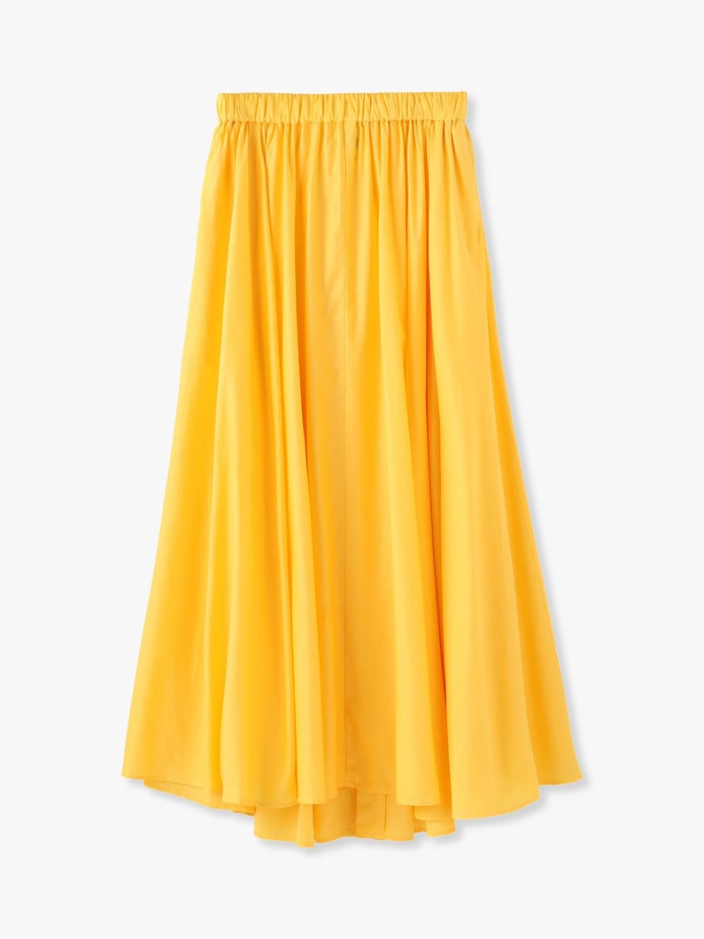 Micro Cotton Satin Skirt (pink/orange/purple) 詳細画像 orange 3