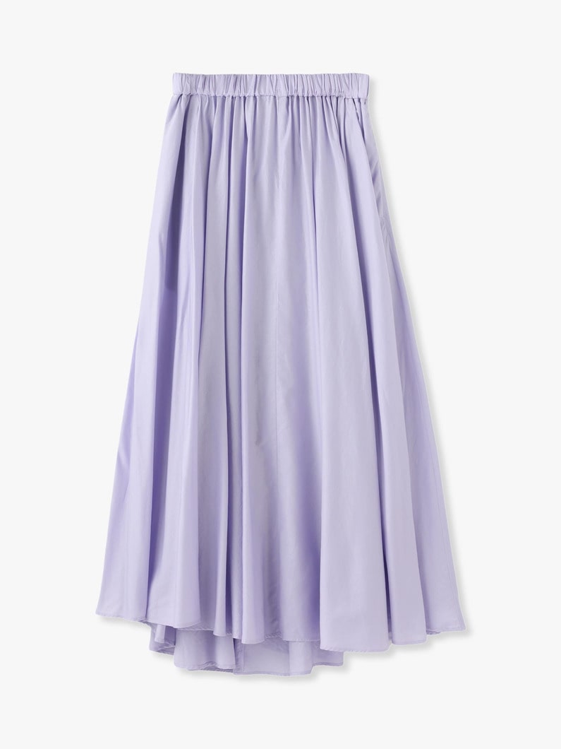 Micro Cotton Satin Skirt (pink/orange/purple) 詳細画像 purple 4