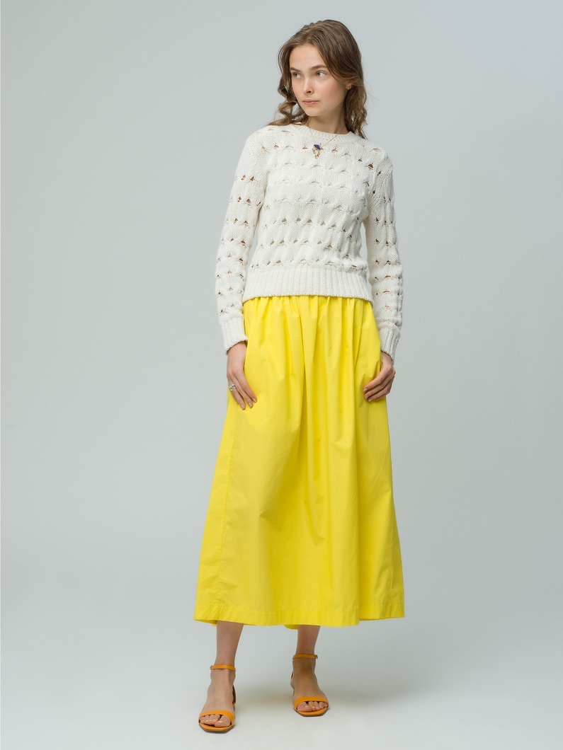 Flair Maxi Skirt 詳細画像 yellow 1