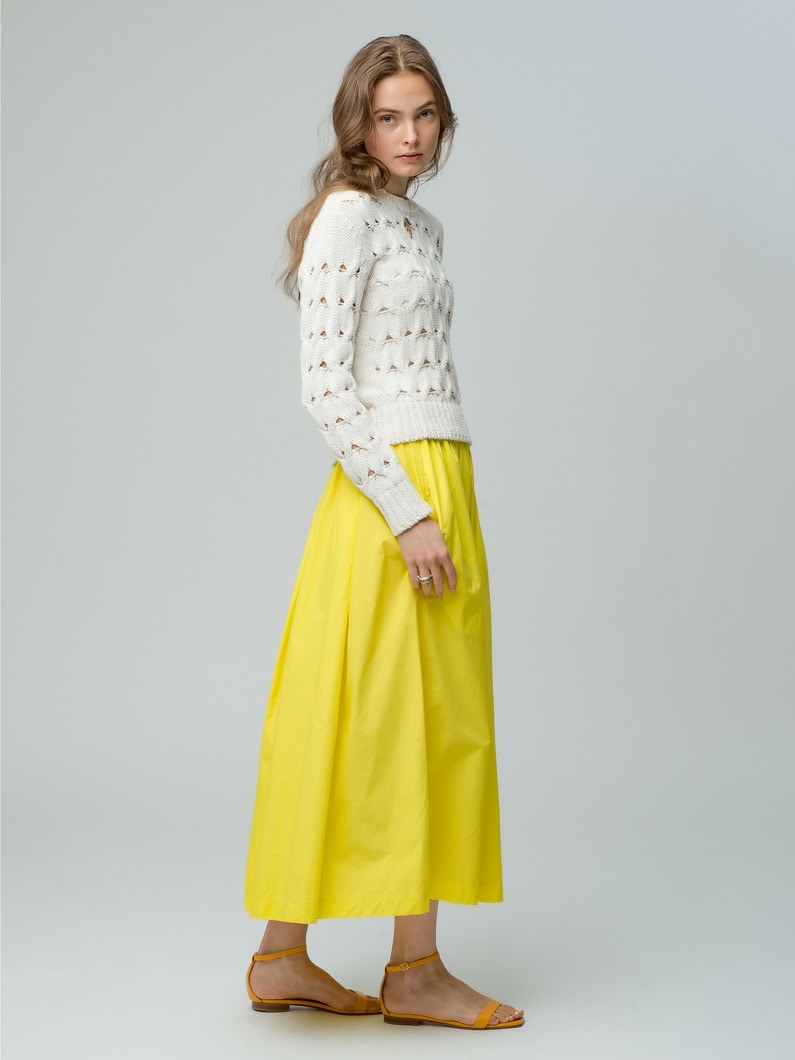 Flair Maxi Skirt 詳細画像 yellow 2