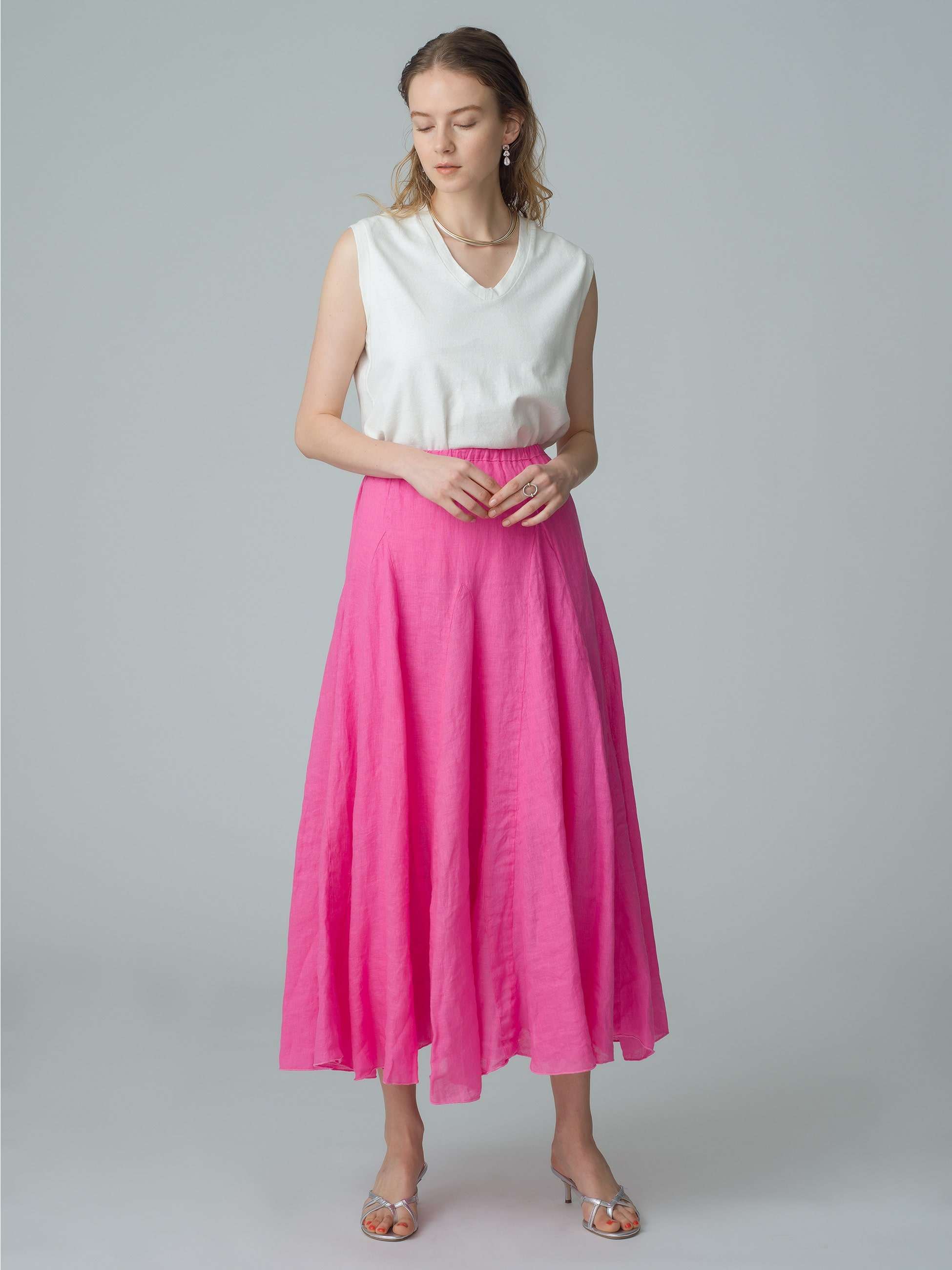 CP SHADES × Ron Herman Lily Linen Skirt - ロングスカート