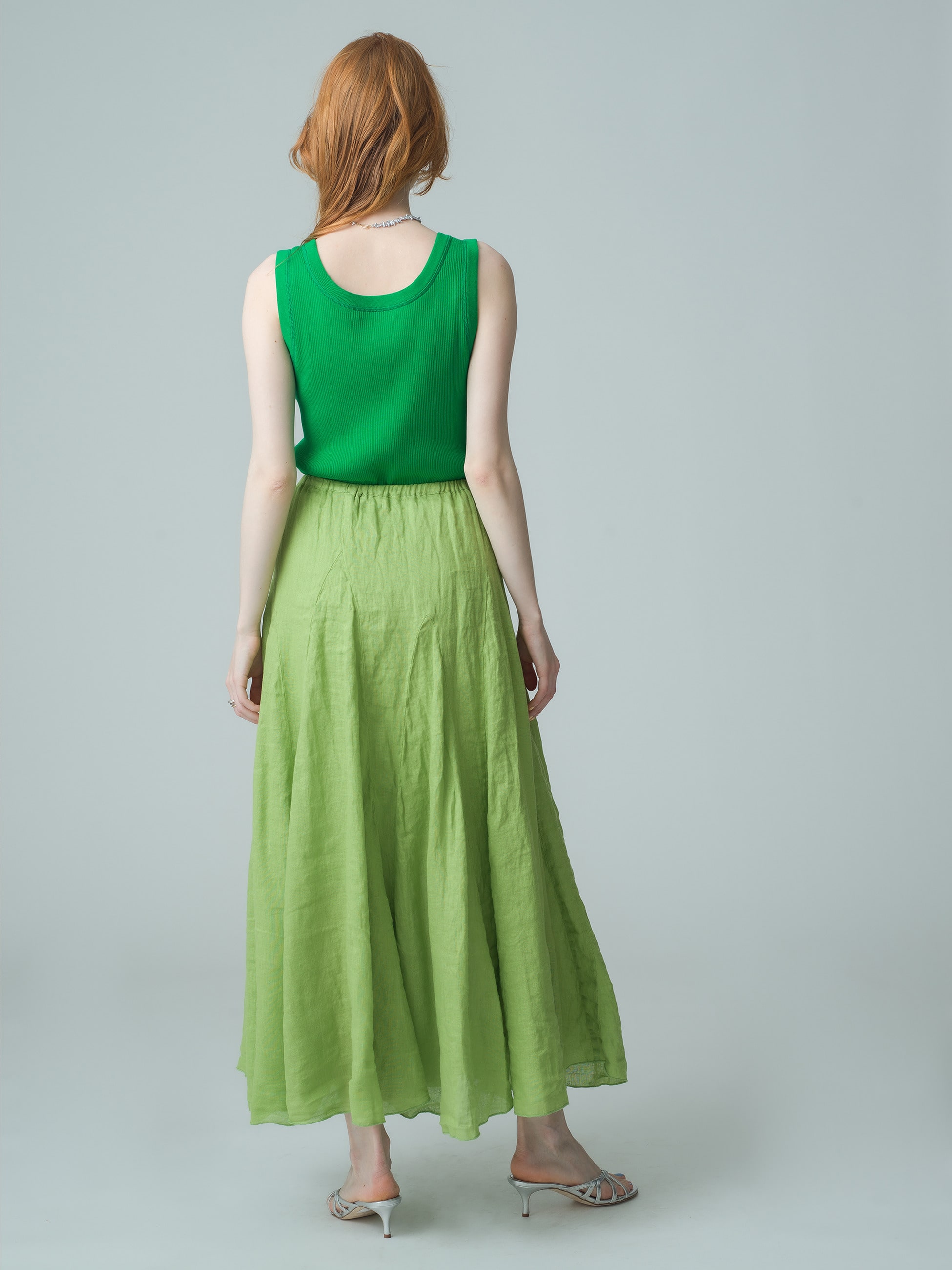 CP SHADES × Ron Herman Lily Linen Skirt | www.dacute.com