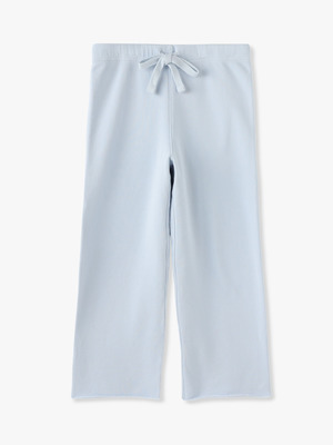 Cotton Wide Sweat Easy Pants (light blue / indigo) 詳細画像 light blue