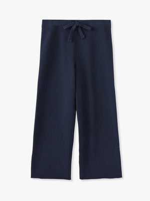 Cotton Wide Sweat Easy Pants (light blue / indigo) 詳細画像 indigo