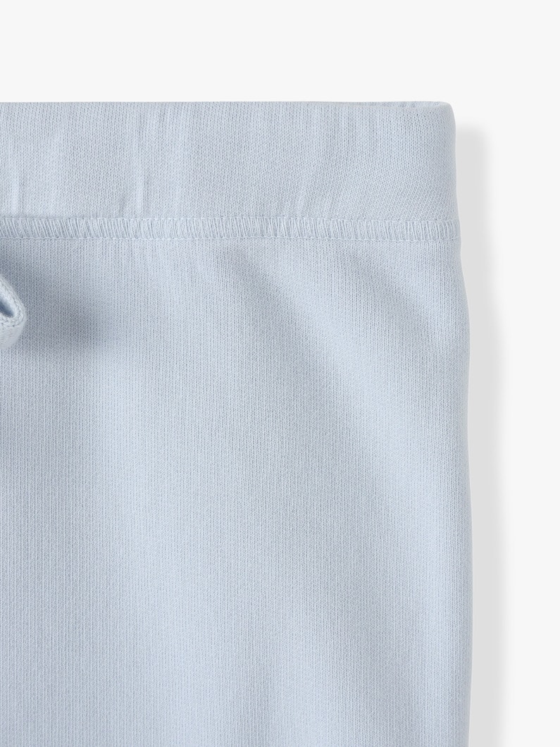 Cotton Wide Sweat Easy Pants (light blue / indigo) 詳細画像 indigo 3