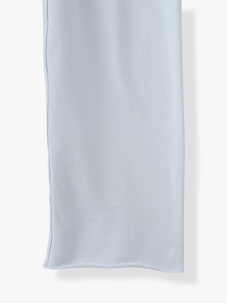 Cotton Wide Sweat Easy Pants (light blue / indigo) 詳細画像 light blue 4