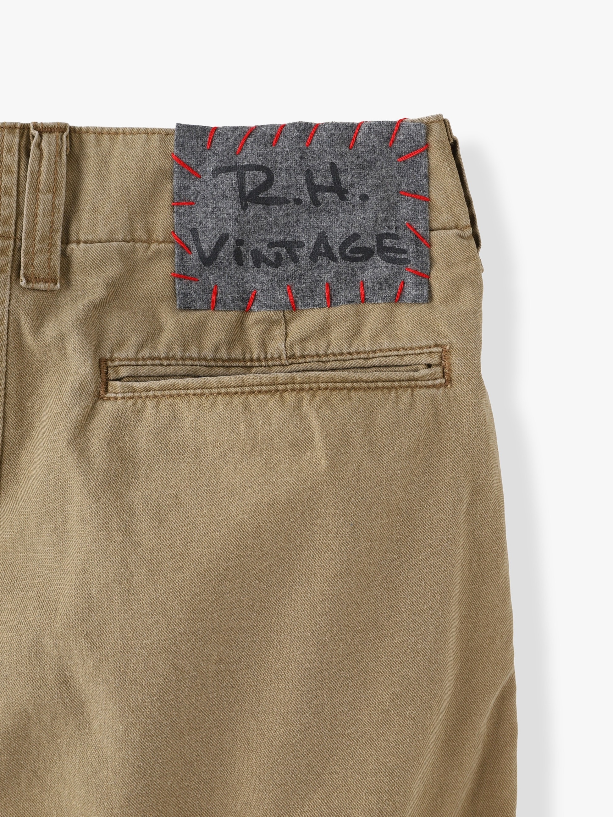 Organic Cotton Chino Trousers｜RH Vintage(アールエイチ