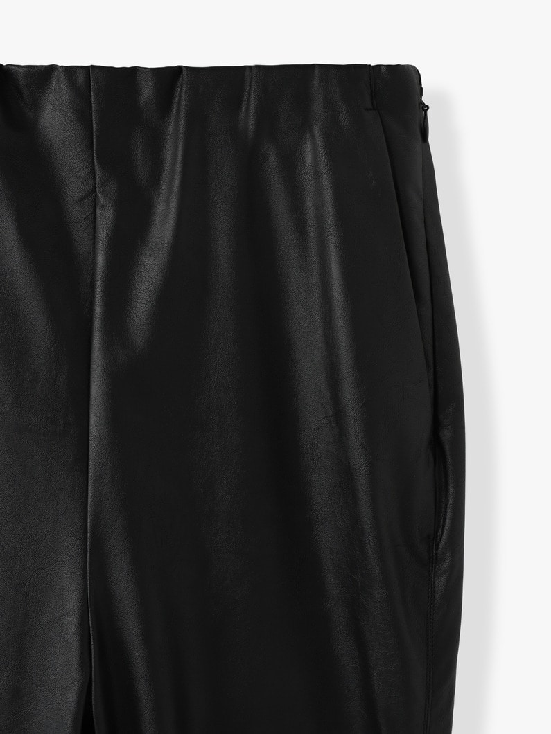 Eco Leather Pants 詳細画像 black 5
