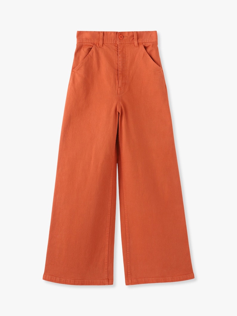 Baggy Color Pants 詳細画像 orange 3