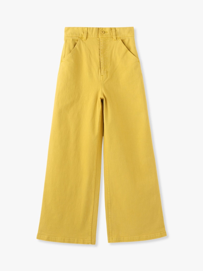 Baggy Color Pants 詳細画像 yellow 3