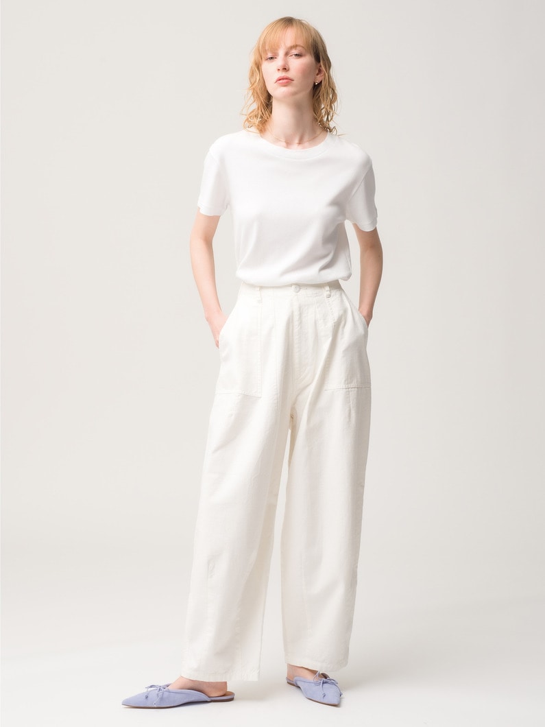 Wide Military Pants 詳細画像 white 1
