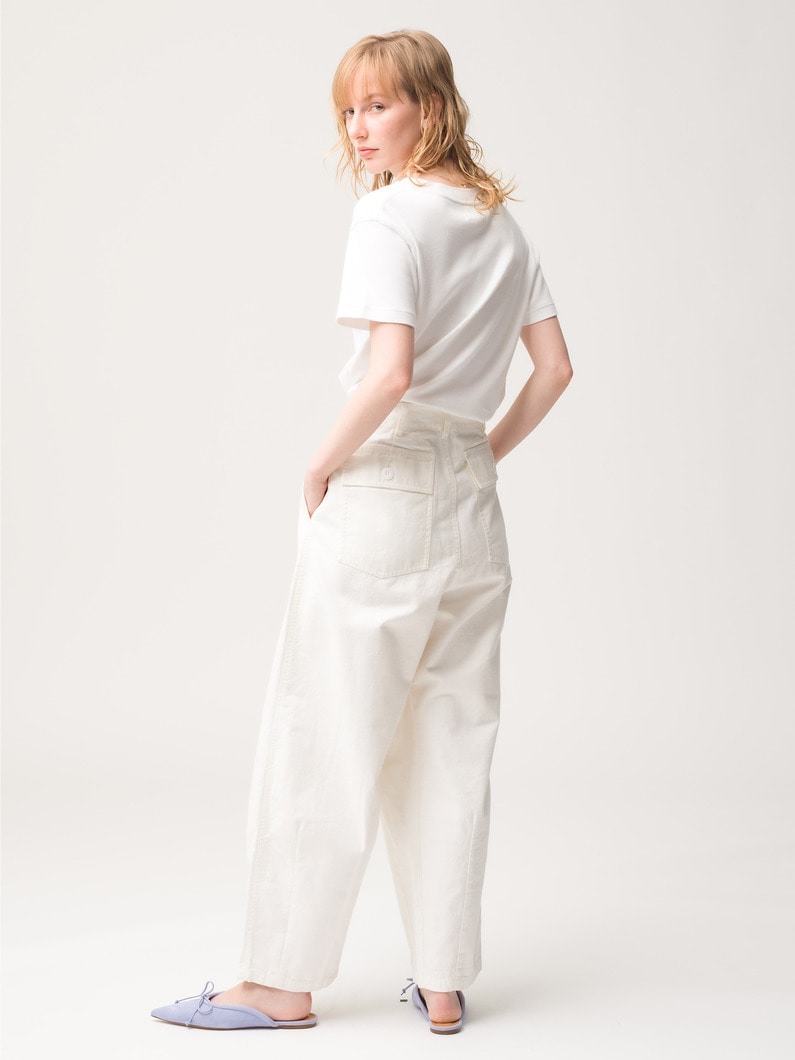 Wide Military Pants 詳細画像 white 2