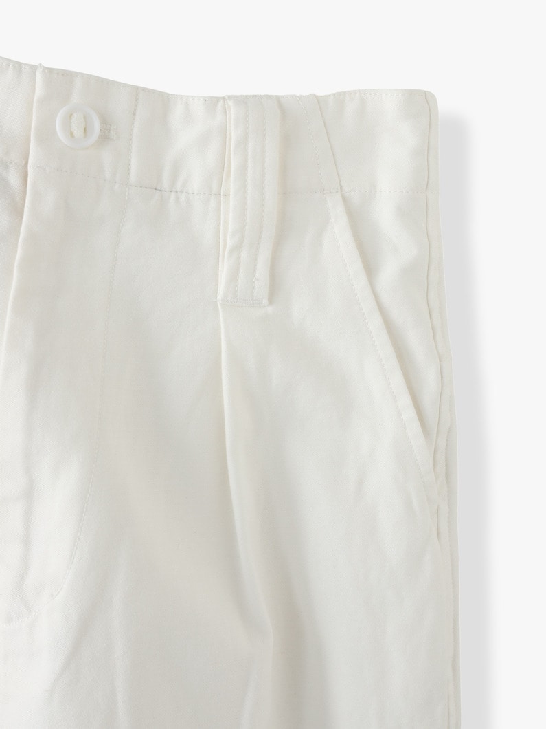 Military Chino Cargo Pants 詳細画像 off white 5