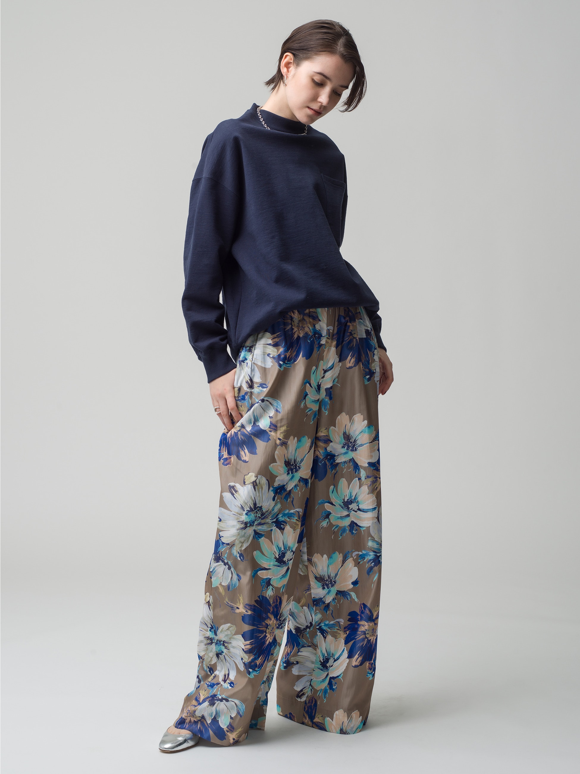 ronherman flower print pants 値頃 www.shelburnefalls.com