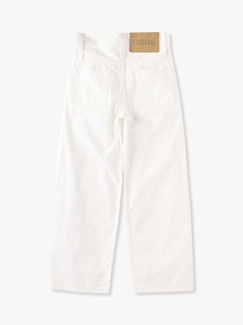 Juvenile Denim Pants (white) 詳細画像 white 4