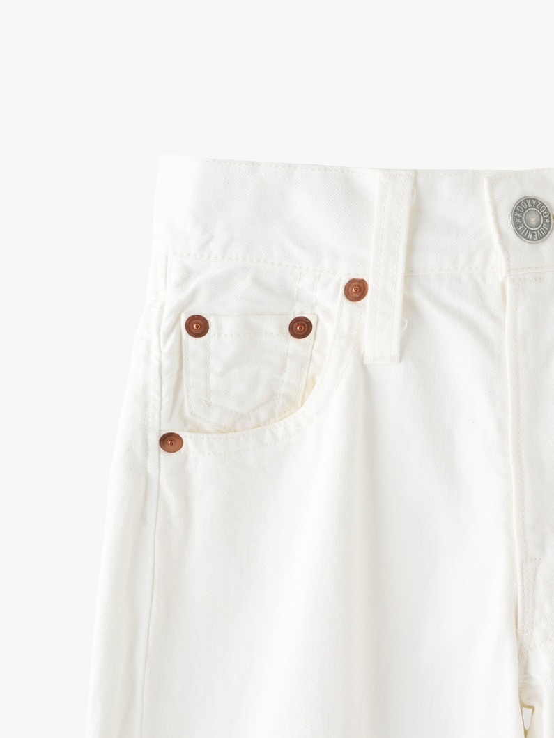Juvenile Denim Pants (white) 詳細画像 white 5